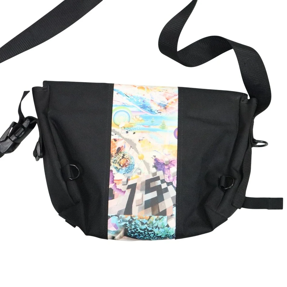 Timbuk2 Yahoo 15th Anniversary Messenger‎ Bag 1 of 100 Mens OS Black 2010 Rare